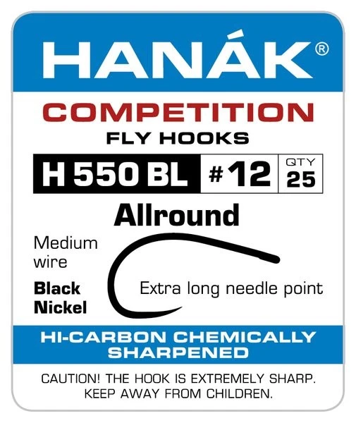 Hanak Allround H 550 BL Hooks 25 Pc 4 Hanak Allround H 550 BL Hooks 25 Pc - Afbeelding 2