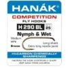 Hanak Nymph & Wet H 290 BL Hooks 25 Pc -VisVaardig Winkel hanak h 290 bl