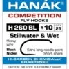 Hanak Stillwater & Wet H 260 BL Hooks 25 Pc -VisVaardig Winkel hanak20260bl
