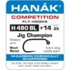 Hanak Czech Jig Champion H 480 BL Hooks 25 Pc -VisVaardig Winkel hanak20480bl