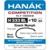 Hanak Czech Nymph H 333 BL Hooks 25 Pc -VisVaardig Winkel hanak20h20333