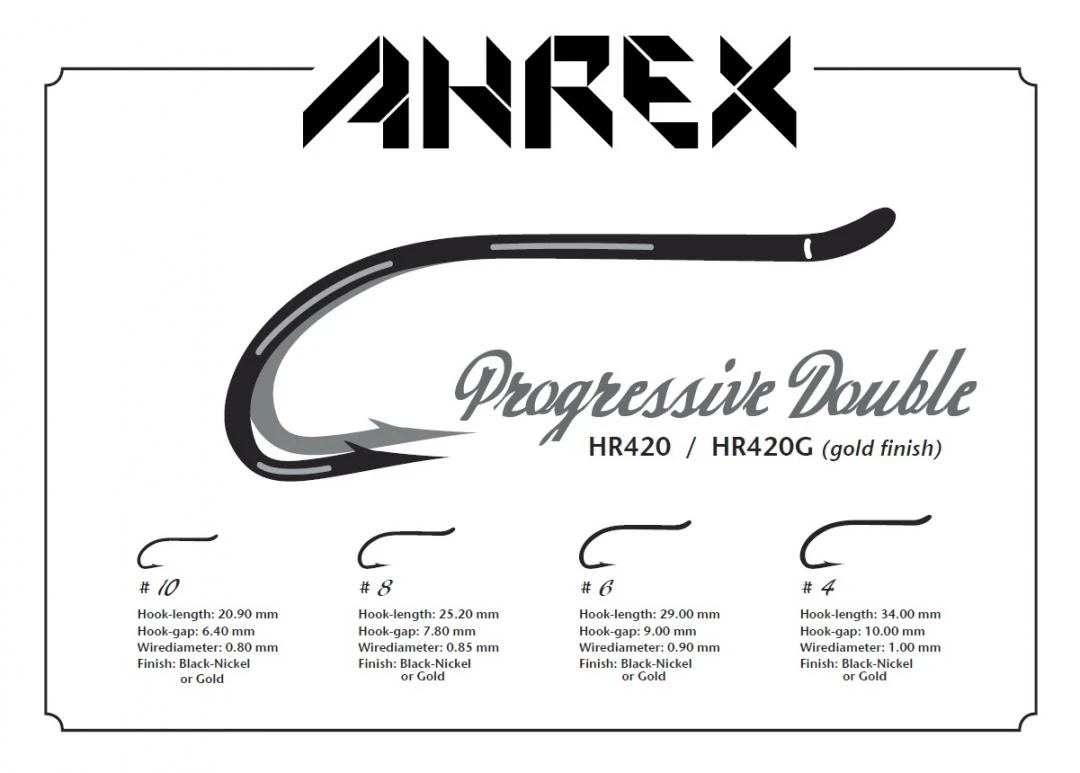 Ahrex HR420 Tying Double Salmon & Steelhead Hooks 5 Ahrex HR420 Tying Double Salmon & Steelhead Hooks - Afbeelding 3