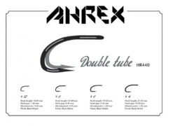 Ahrex HR440 Tube Double Hooks 10 Ahrex HR440 Tube Double Hooks -VisVaardig Winkel hr440