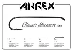 Ahrex NS118 Classic Streamer Hooks -VisVaardig Winkel ns118