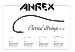 Ahrex NS150 Curved Shrimp Hooks 8 Ahrex NS150 Curved Shrimp Hooks -VisVaardig Winkel ns150