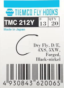Tiemco TMC 212Y - 100pc Parachute/Emerger Hooks 4 Tiemco TMC 212Y - 100pc Parachute/Emerger Hooks - Afbeelding 2