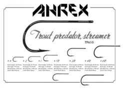 Ahrex TP610 Trout Predator Streamer Hooks -VisVaardig Winkel tp610